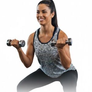 Columbia Omni- Wick Blue and White Striped Tank- Women's Large